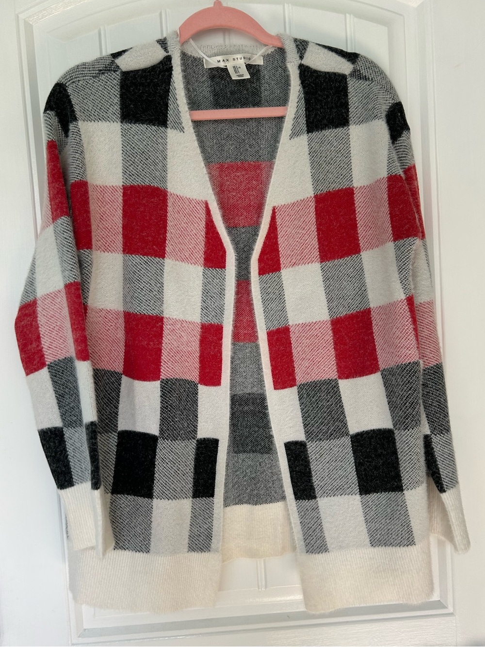 Cozy Plaid Cardigan